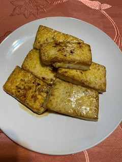 香煎雞蛋豆腐 的食譜成品照片