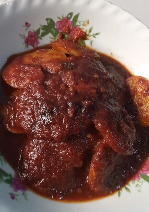 Foto resep Semur jengkol pedas