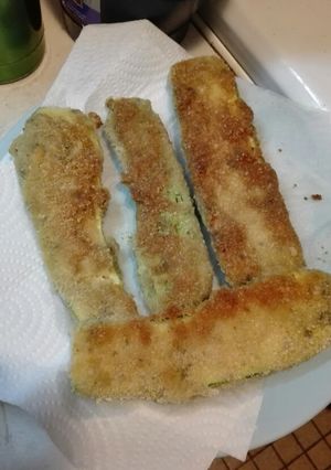 Una foto de Milanesas de zucchini