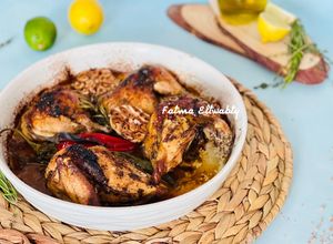 صورة لوصفة دجاج ايطالي مشوي في الفرن 🍗