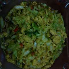 Tumis kubis dan telur রেসিপির প্রধান ছবি