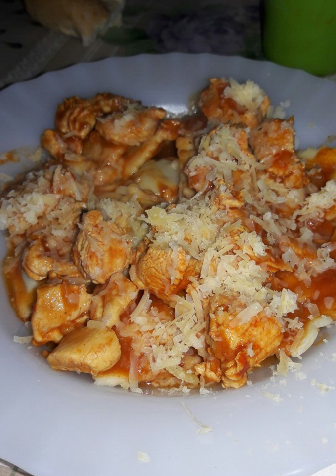 Una foto de Ravioles con Salsa