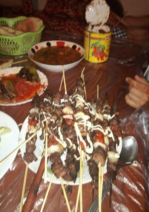 صورة لوصفة شواء العيد