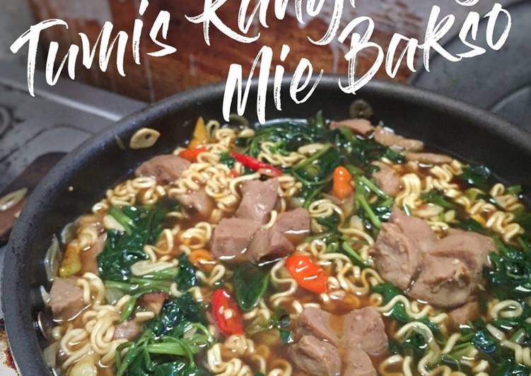 Resep (Week8) Tumis Kangkung Mie Bakso yang Enak Banget