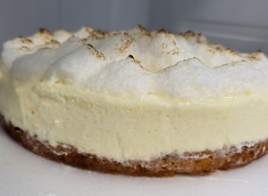 Una foto de Lemon pie sin azúcar sin gluten