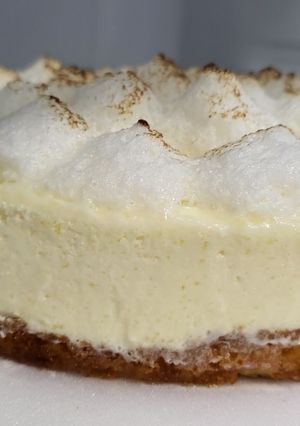 Una foto de Lemon pie sin azúcar sin gluten