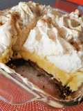Pie de Limón, con base de Chocolate