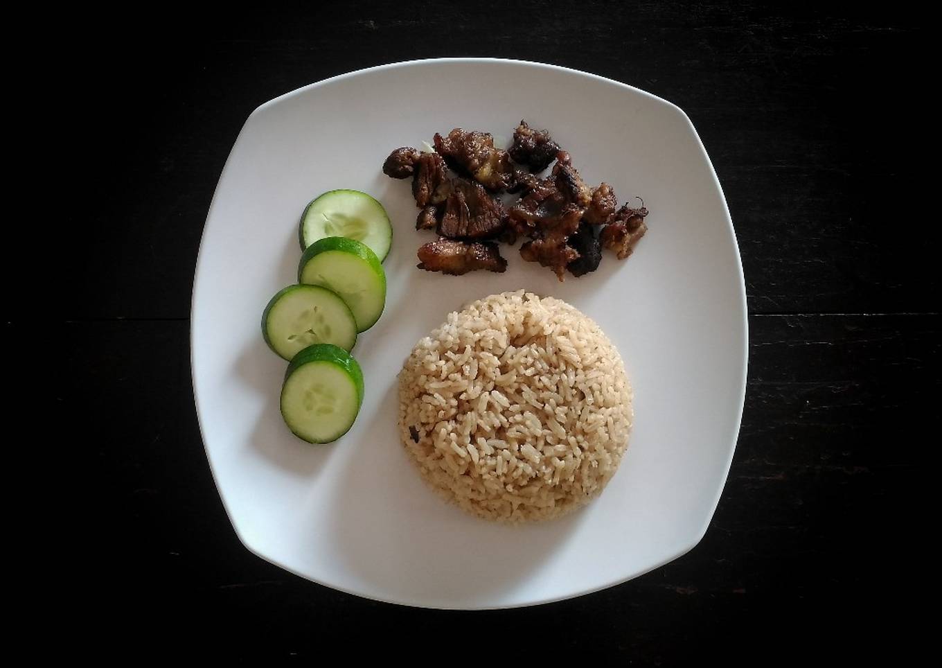 Nasi Kebuli Daging Kambing