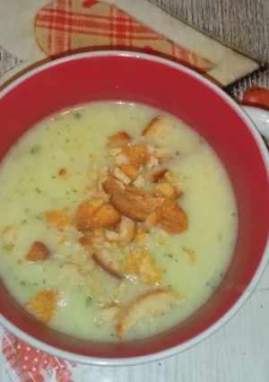 Cukkini krémleves recept fotója