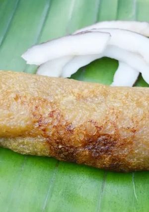 A picture of Bengali Makar Sankranti Special Patishapta Pitha.