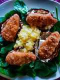 Vegan Chicken Jacket (+ salad)