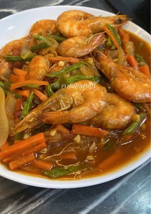 Foto resep Udang asam manis