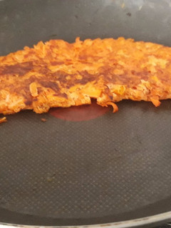 Una foto de Tortilla de Zanahorias