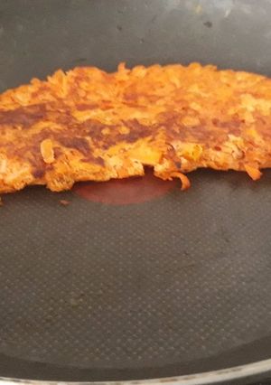 Una foto de Tortilla de Zanahorias