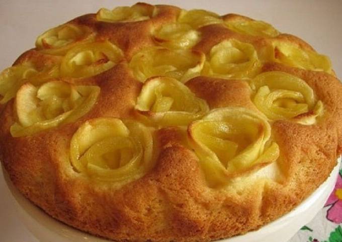 Пироги с яблочными розами