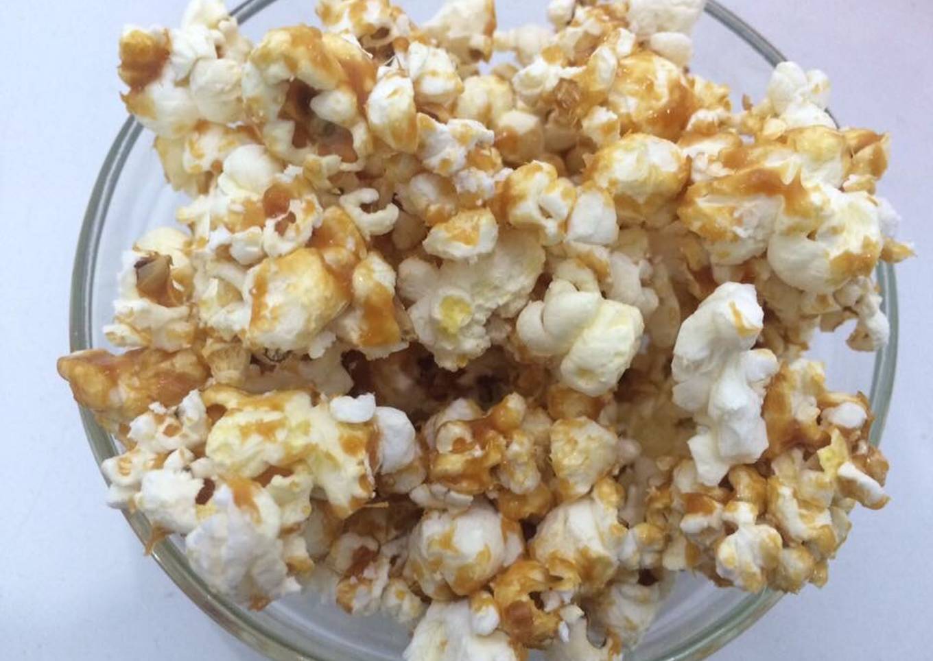 Popcorn Caramel hommade enak dan wangi. Sangat mudah membuatnya