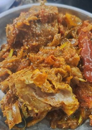 A picture of Mutton Sukka.