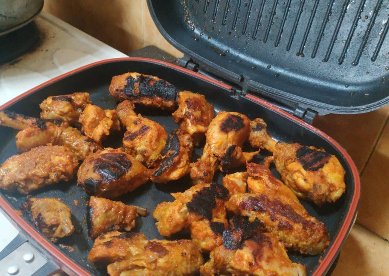 Ayam panggang teflon