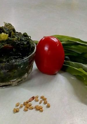 পালং ভর্তা রেসিপির প্রধান ছবি