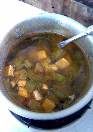 Foto resep Sayur Asem Terong Tahu
