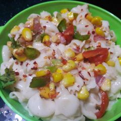Macaroni Mayo Salad A picture of Macaroni Mayo Salad.