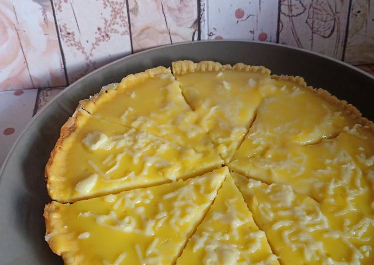 Cara Gampang Membuat Pie Susu Quick Melt Teflon, Sempurna