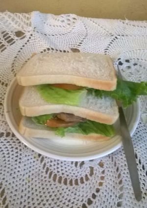 A picture of Burger sandwich.