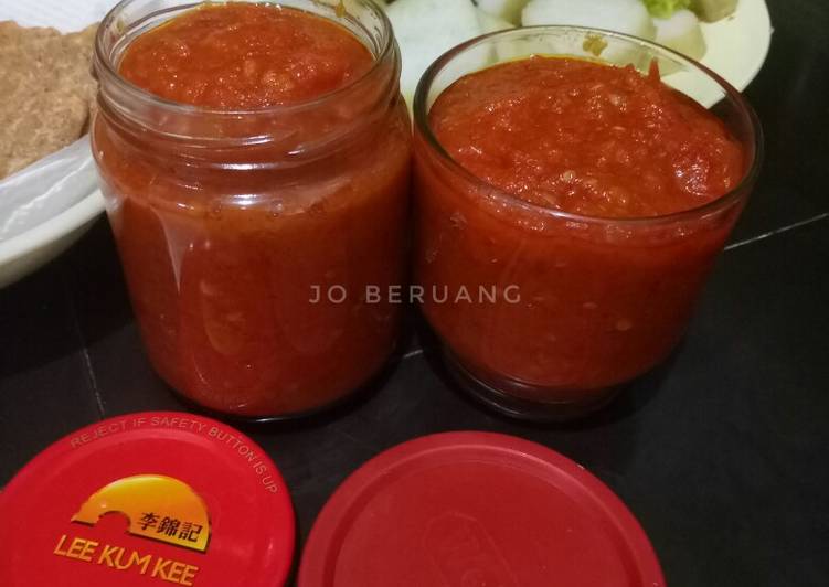 Sambal goreng tomat (manis)