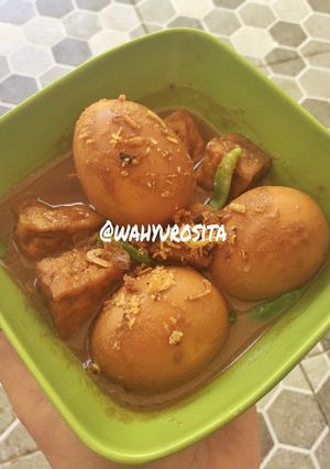 Foto resep Semur Telur Tahu