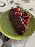 Brownie al cacao con banane e avena