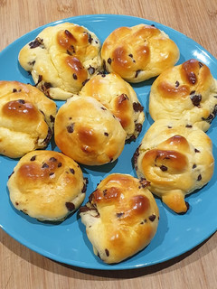 Una foto de Bollitos de leche con chocolate
