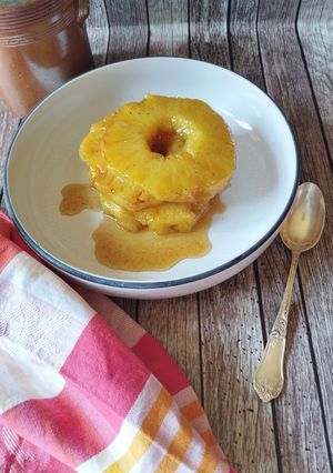 Une photo de Ananas rôti