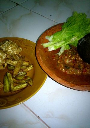 Foto resep Sambal terasi pedas lalap