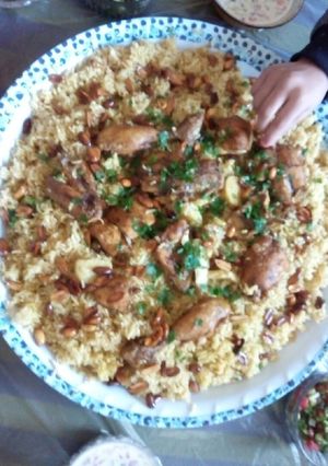 صورة لوصفة مقلوبه بطاطا
