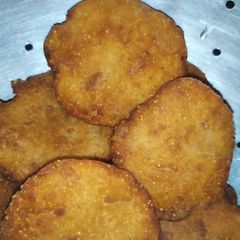 A picture of Bread bonda kids Snack recipe.