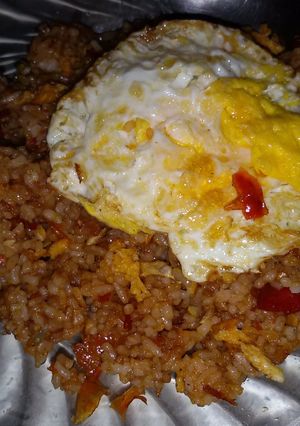 Foto resep Nasi goreng pedas sederhana