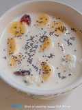 Oatmeal susu kurma