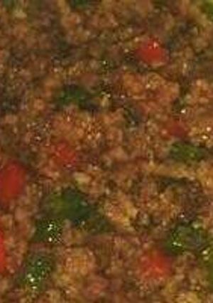 A picture of Minced meat.
