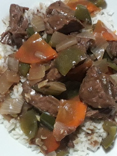 Una foto de Mongolian beef