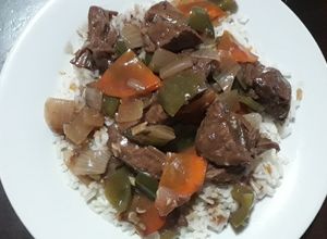 Una foto de Mongolian beef