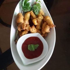 A picture of Chicken ke pakore.