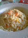 Risotto semplice di mazzancolle