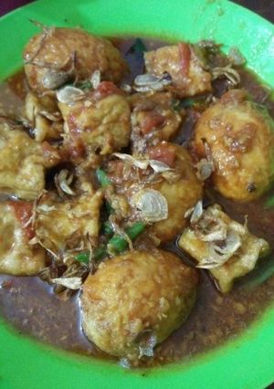 Foto resep Semur Tahu Telur