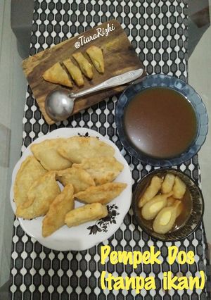 Foto resep Pempek Dos Tanpa ikan (Simple, gurih + cuko pedas manis seger)