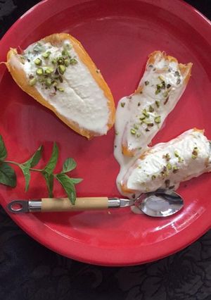 A picture of Special stuffed mango delight..