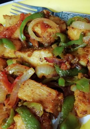 A picture of Fried Idli.