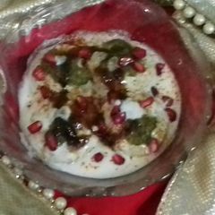 Dahi vada A picture of Dahi vada.