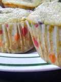 Muffins de plátano y chispas de chocolate