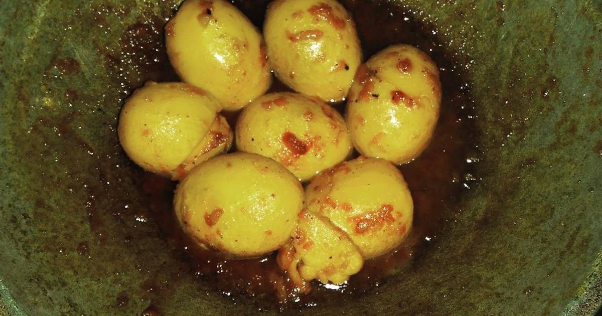 Resep Semur Telur Mantap Tanpa Pala Oleh Alfi Sustriani Cookpad