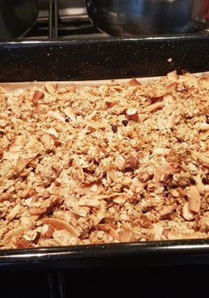 A picture of Homemade Granola.